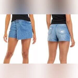 True Craft Blue Denim Mini Skirt